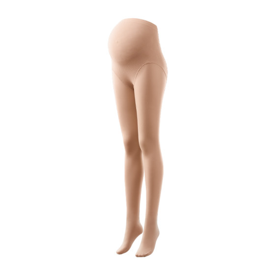 
October Crystal Pregnant Women's Bottoming Pantyhose Flesh-Colored Anti-Snatch Thread Outer Wear Bare Legs Artifact Spring and Autumn High Waist Plus Velvet for Four Seasons