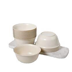 Thousands of people purchased rice husk disposable tableware set
