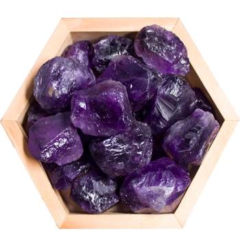 
[10,000 for fakes] Natural amethyst rough stone ornaments