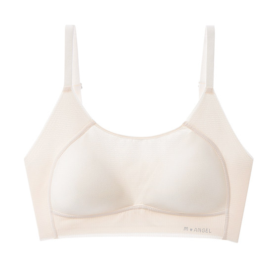 
Girls' bra Junior high school students High school girls' vests during youth development suspender underwear showing breasts small summer thin