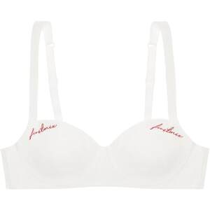 
FIRSTMIX embroidered wide shoulder strap bra without steel rings for women underwear thin small breasts sexy pure lingerie set