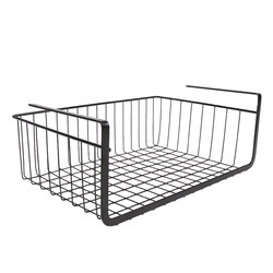 Thickened thick kitchen wall cabinet hanging basket gap storage rack layered partition college dormitory storage and organization artifact