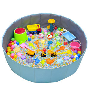 Toy sand indoor children's large particle imitation sand non-toxic cassia seed toy sand household baby sand pool set
