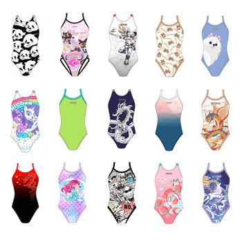 Zhouke professional training conjoined triangle swimsuit racing
