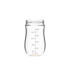 
Suitable for Shixi glass/ppsu bottle 6CM newborn anti-colic pacifier gravity ball handle dust-proof cap bottle body