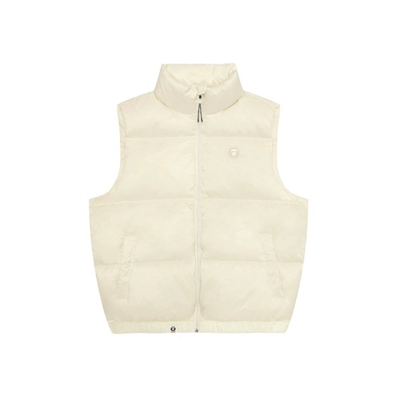 
Aape flagship store men's autumn and winter small label badge simple casual red vest down jacket 7721XXP