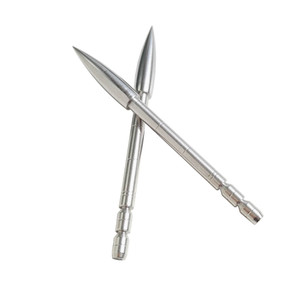 Broken Wind Arrow target arrow VAP stainless steel target shooting target head 4.2mm arrow branches with broken wind slim arrows
