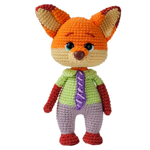 
Magic thread hand-crocheted cute animal doll DIY knitting material package wool gift