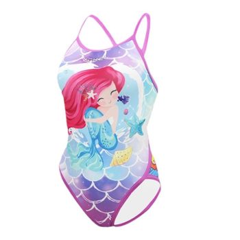 Chauke girls professional quick-drying swimsuit children's swimsuit