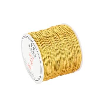 Gold wire braided gold and silver wire bracelet braided DIY material