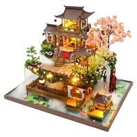 Chinese Wind DIY Hut World Fairyland Building Villa Model House