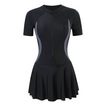 Sports swimsuit two-piece conservative women's split set