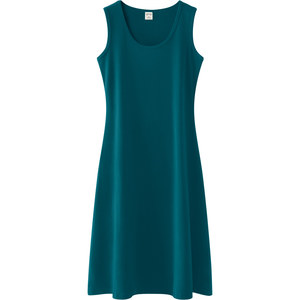 
Sleeveless vest A-line dress with temperament, slimness, large size, fat girl mid-length suspender long skirt 2025 spring and summer