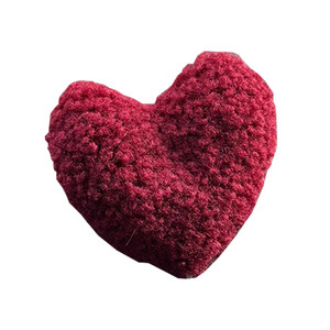 
Car plush heart ornaments heart-shaped cute car center console screen rearview mirror decoration car interior girl