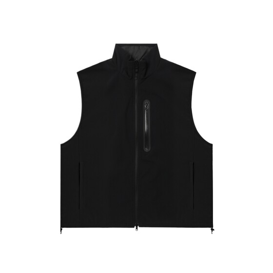 
BEAMS men's stand-up collar zipper vest 2024 new winter trendy outdoor style vest outside 060055XN