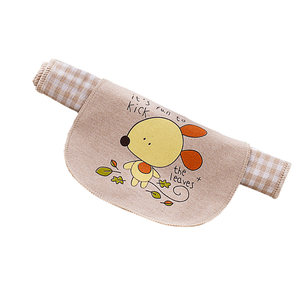 
Baby sweat-absorbing towel pure cotton gauze baby print name pad turban kindergarten medium-sized children colored cotton sweat towel