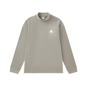 
Peak outdoor antibacterial imitation German velvet long-sleeved T-shirt for men's sports spring new style sweatshirt casual bottoming shirt to keep warm for women