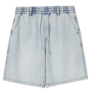 
[Tencel] Jack Jones men's summer fashion retro casual thin section loose denim shorts light blue trend