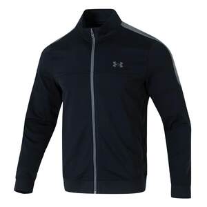 
Under Armor jacket men's spring new fitness training sportswear men's knitted loose stand-up collar jacket top