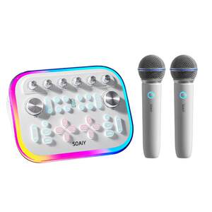 
Sony Esports SG20 home karaoke audio live sound card integrated microphone mobile phone wireless singing microphone speaker