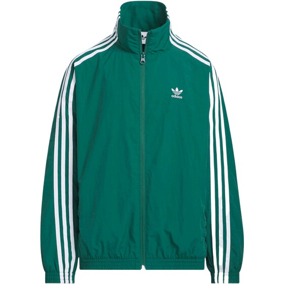 
Tabo adidas Adidas clover boys' three stripes casual stand collar jacket KQ5493