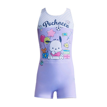 
Professional training for girls one-piece flat horn swimsuits