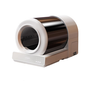
uah Youha stainless steel fully automatic cat litter box electric smart cat toilet shovel closed and odor-proof