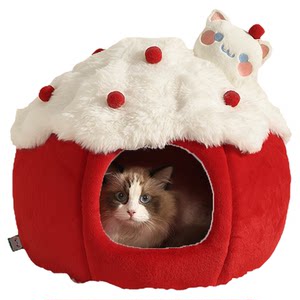 
Meow Xiaoyuan cat nest winter warm enclosed safe big cat house winter cat house tent universal for all seasons