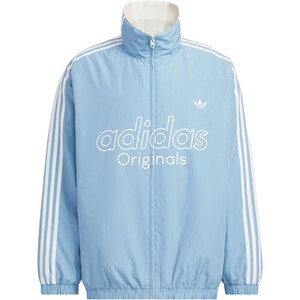 
adidas Adidas clover men's sports casual double-sided stand-up collar cotton jacket KS5955