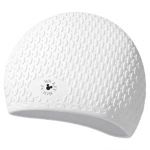 
Disney silicone swimming cap for women with long hair, plus size waterproof swimming goggles, high-looking swimming cap for men and adults
