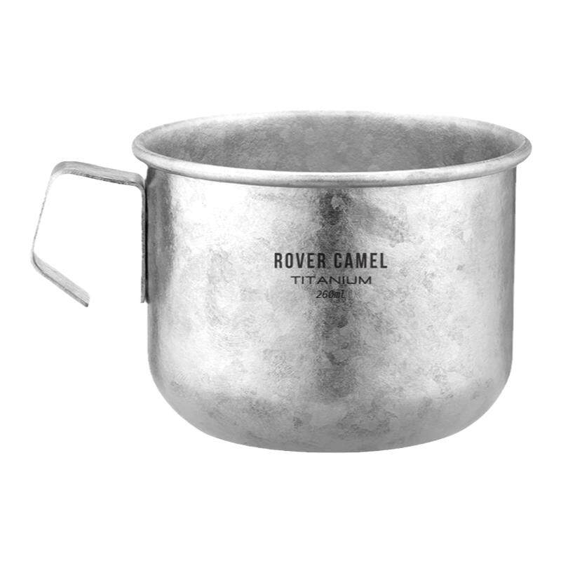 Red Rover Cups Rover Camel Pure Titanium Cup 500ml Outdoor Camping Mug
