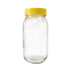 Round chili sauce honey bottle sealed jar