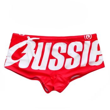 Swimming trunks low -waist sexy, fashionable and popular hot spring beach
