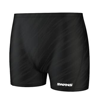 Swans swimming trunks Men's embarrassing flat -angle swimming trunks
