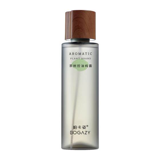 
Bokazi acid-free oily skin water clears pores tea tree dew removes oil control, moisturizing, moisturizing flower water, closed mouth wet compress water