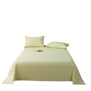
Spring and summer pure cotton sheets single piece 100 cotton brushed 2026 new single and double dormitory quilt pillowcase three-piece set
