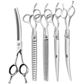 犬・猫用 美容鋏 ペットグルーミングはさみ - 猫用ヘアカットシザー