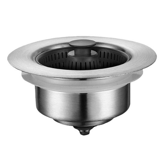 Accessorio Cucina 304 Inox Tappo Lavandino Cucina 3 In 1 In Acciaio Inox - Filtro Anti-intasamento Con Cestello Estraibile Piletta Lavello Cucina - Foto 8