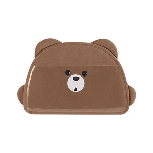 
Car flat panel bracket rear seat back iPad support rear seat headrest fix mobile phone rack hanging bag for car