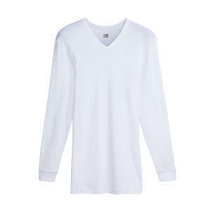 Three -gun underwear Cotton Cotton Men's V -neck Cotton Skin Skin A breathable All -Cotton Single Delle