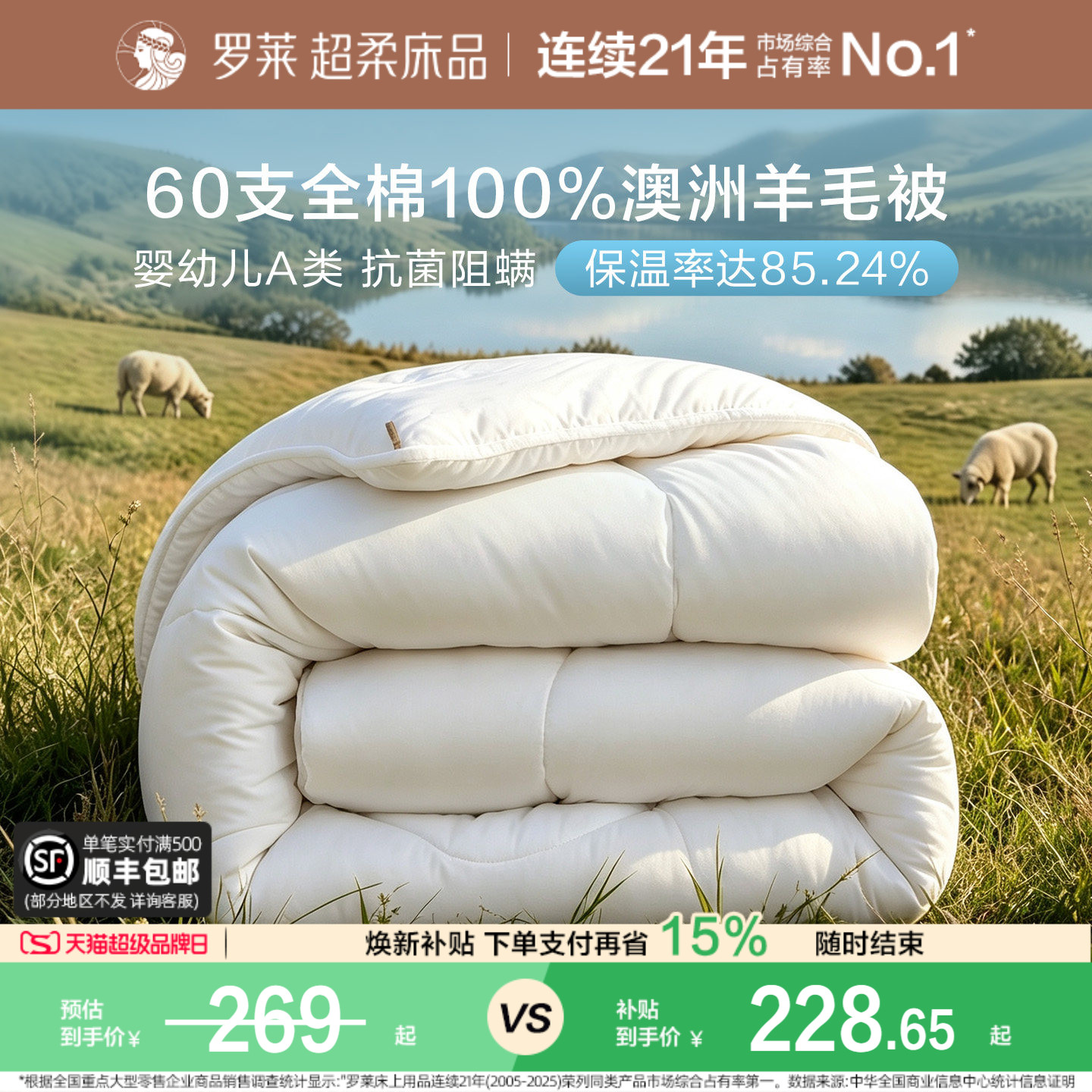 12个品牌分析，43款折扣对比，最全数据帮助你备战家纺双十一！
