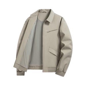 
Sundesi high-end jacquard ribbed jacket for young men 2025 winter new fashion workwear flight jacket