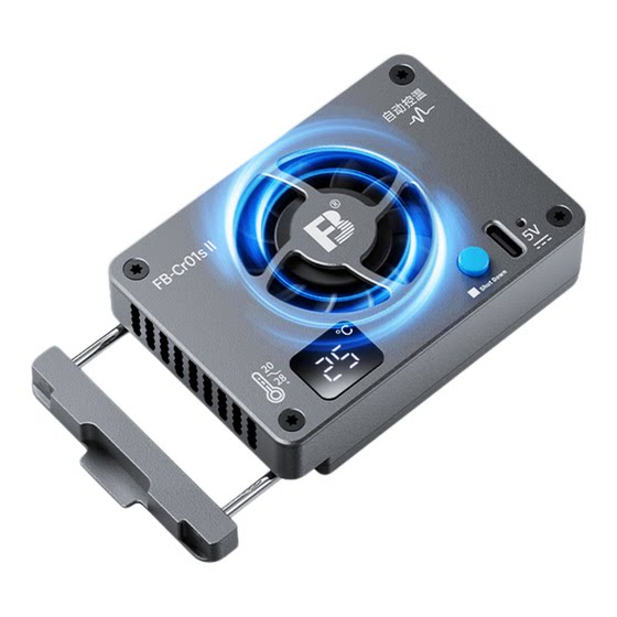 
Fengbiao Cr01SII camera radiator semiconductor refrigeration suitable for Sony a7m4 zve10 a7c2 Canon r5 r6 r7 Fuji xt4 Nikon z50 camera live heat dissipation fan