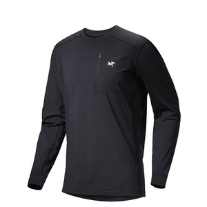 
Genuine spot Arcteryx Rho LT Zip solid color half zipper men's microfleece comfortable long-sleeved T-shirt