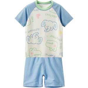 Wilbeelu female baby swimsuit truncies split children, girls, male and female baby summer sunscreen A category swimsuit 3 years old
