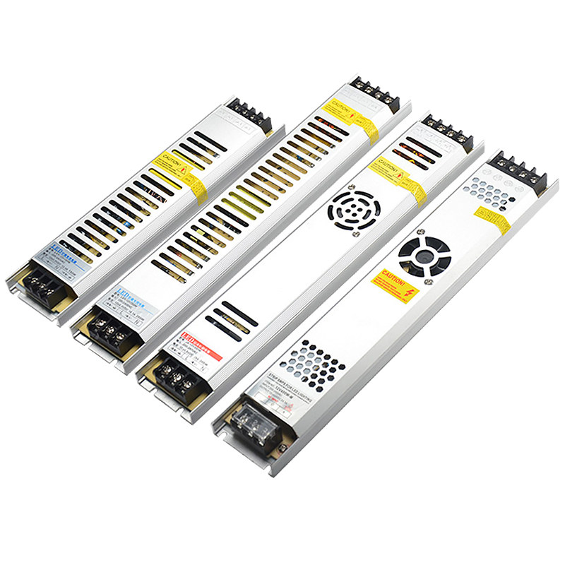 Ultra-Thin Light Box - Built-in LED Power Strip Transformer 12V ...