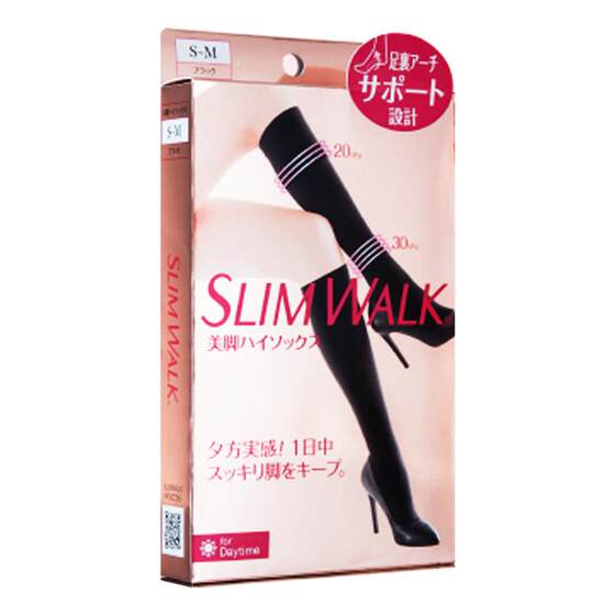 
Slimwalk shaping calf socks strong pressure beautiful leg socks mid-tube socks black women's spring and autumn jk slimming leg socks outside wear