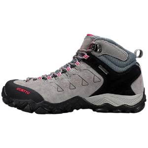 
Haitu outdoor hiking shoes for women, non-slip, water-repellent, breathable, mid-top cushioning, off-road mountain climbing sports high-top hiking shoes