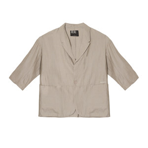 
Park Shu men's clothing for spring and summer new thin Japanese style seven-quarter sleeve youth commuting temperament high-end casual casual wear