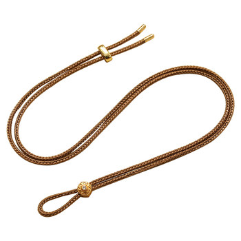 Gold lock eight treasures compass pendant lanyard old shop same style braided rope gourd safety buckle sweater chain necklace rope